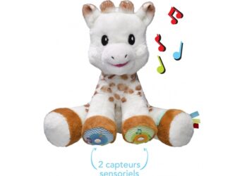 Peluche Touch & music Sophie la girafe